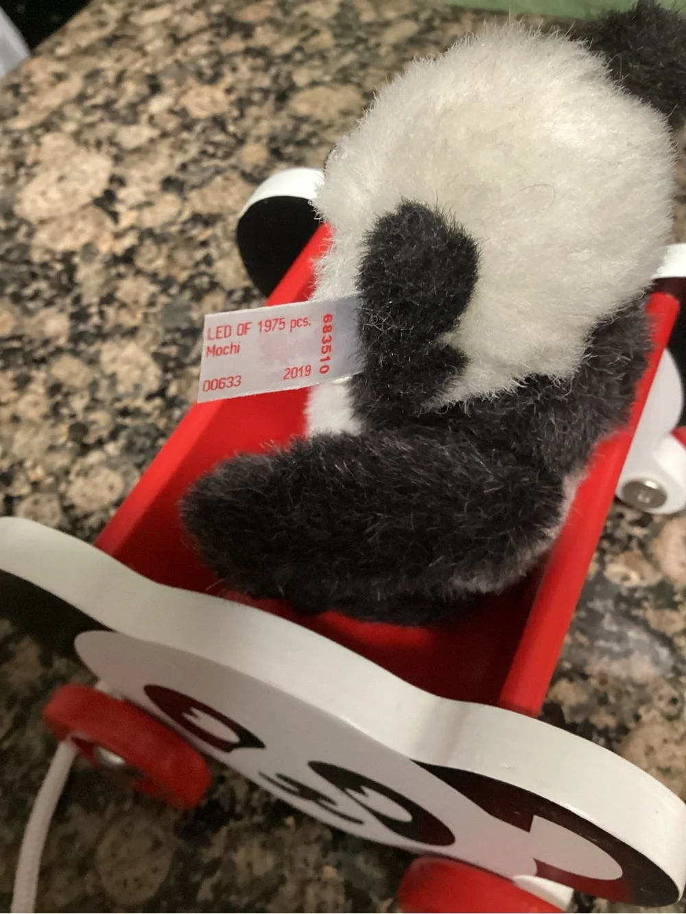 Mochi mini panda with cart # 683510